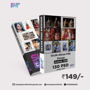 Wedding Album Psd |14x40| SharpeByte